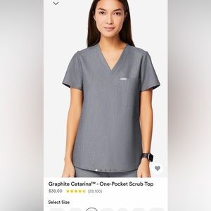 Figs Catarina scrub top.